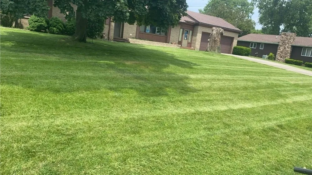 Professional landscape installation in Ottawa, IL by K's Lawn and Landscaping