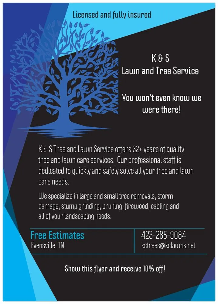 Affordable outdoor landscaping in Evensville, TN - K&S Lawn and Tree Service