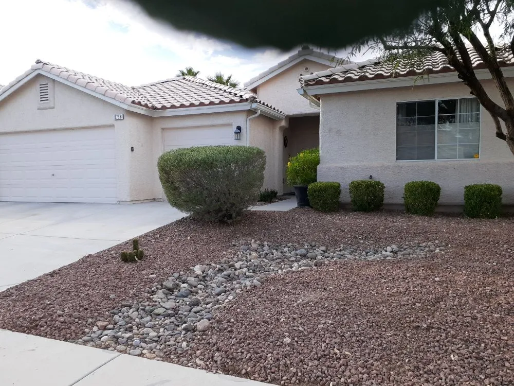 Trusted residential landscaping for year-round maintenance in Las Vegas, NV by K's Lawn Services