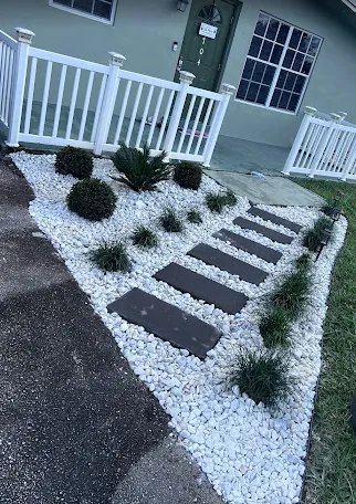 Professional garden landscaping experts serving Delray Beach, FL - Ks lawns r us