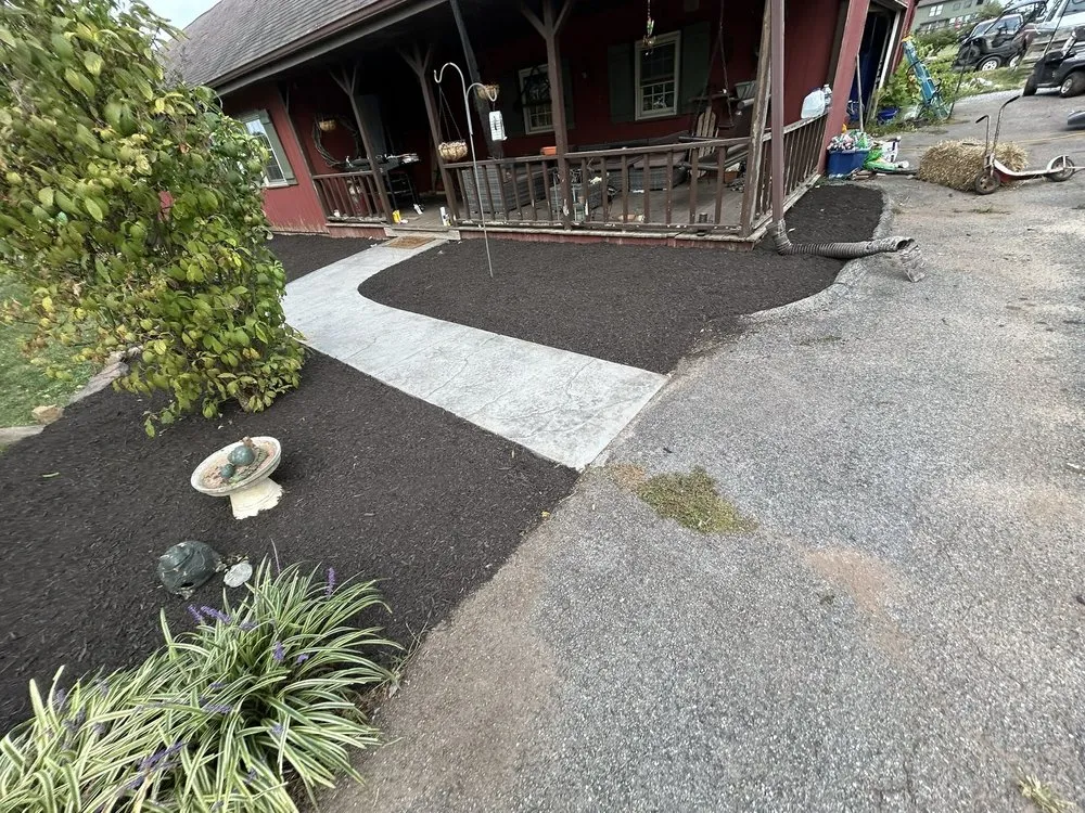 Custom outdoor landscaping for homes in York Haven, PA by Ks Property Services