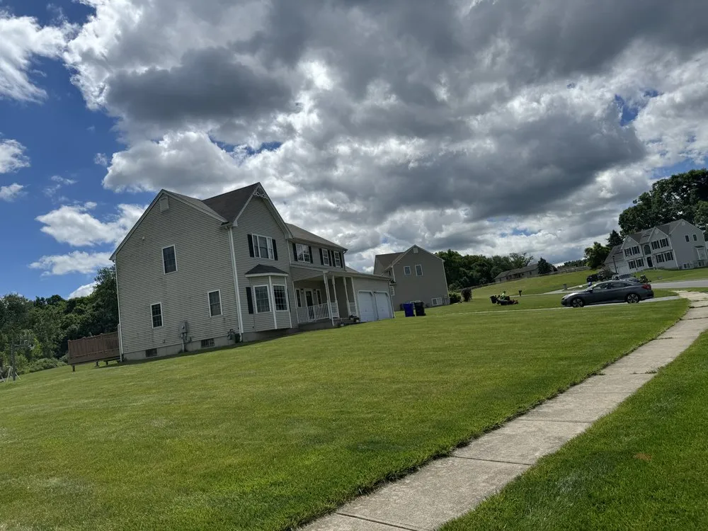 Custom landscaping services for outdoor upgrades in Windsor Locks, CT by KSC Property Maintenance