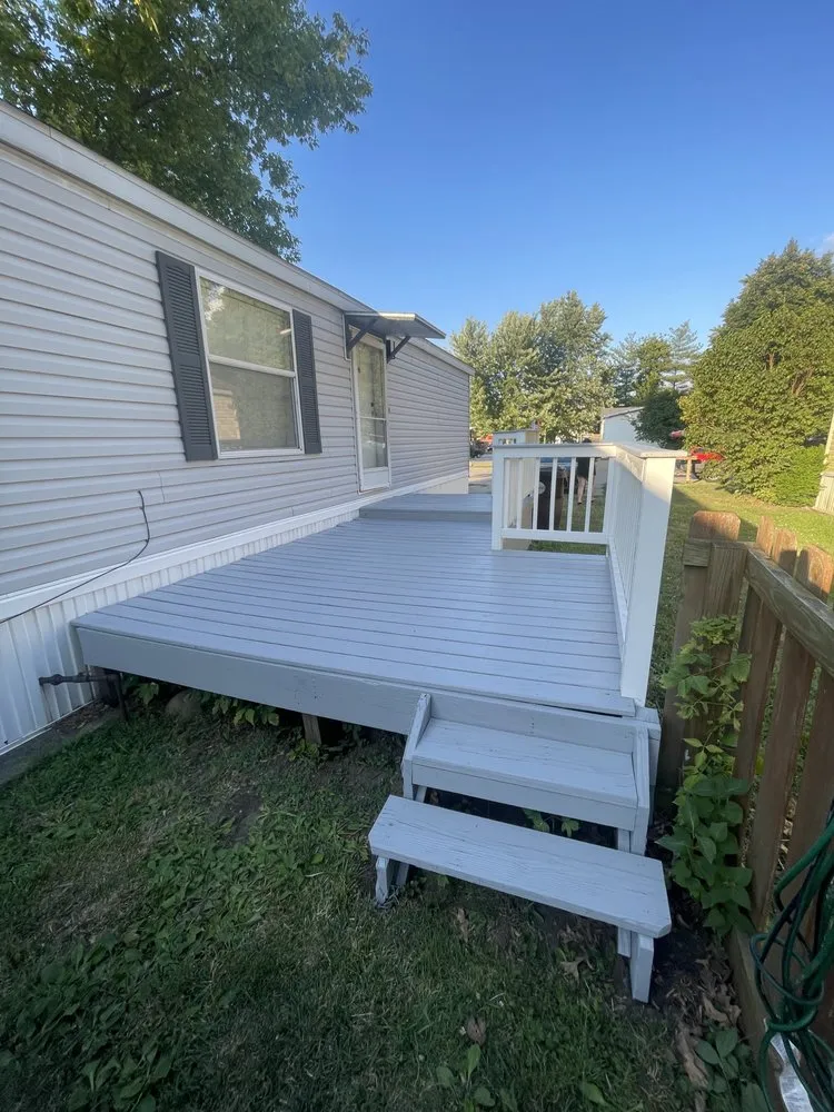 Custom garden landscaping in Bloomington, IL by KT Construction