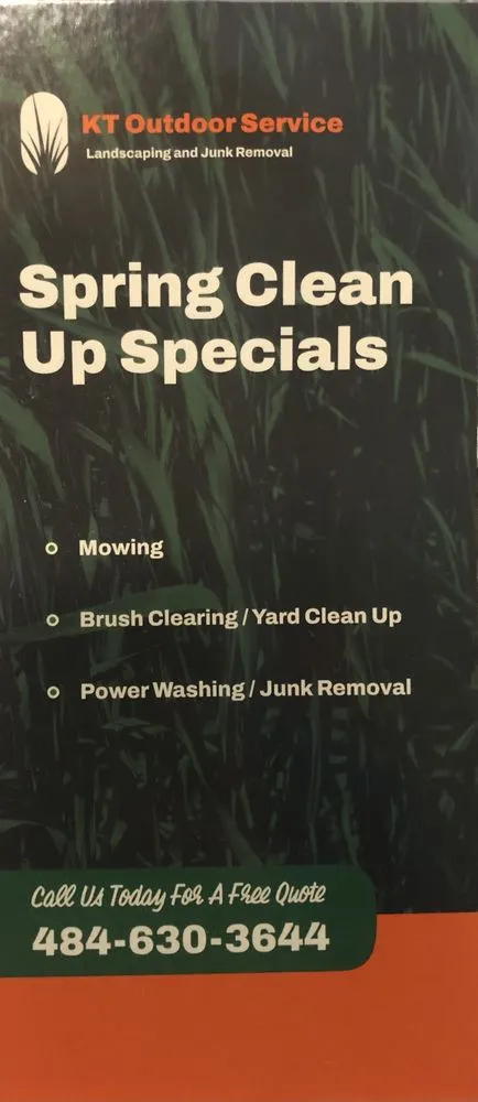 Custom yard cleanup service in Oxford, PA - KT Outdoor Services