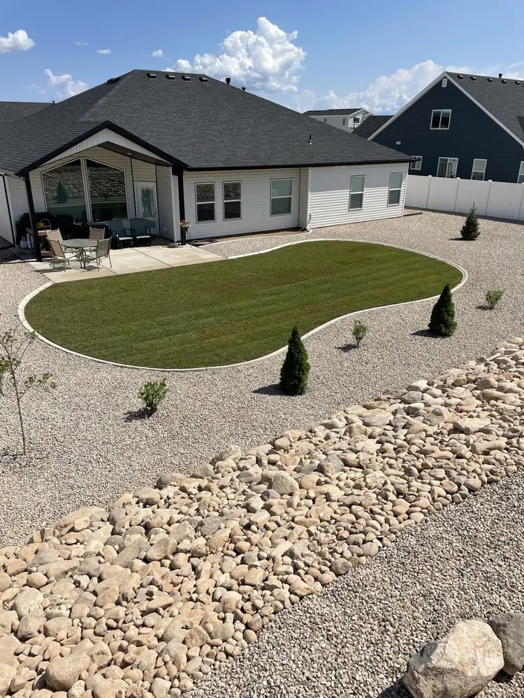 Professional residential landscaping in Cedar City, UT - KTS Improvements