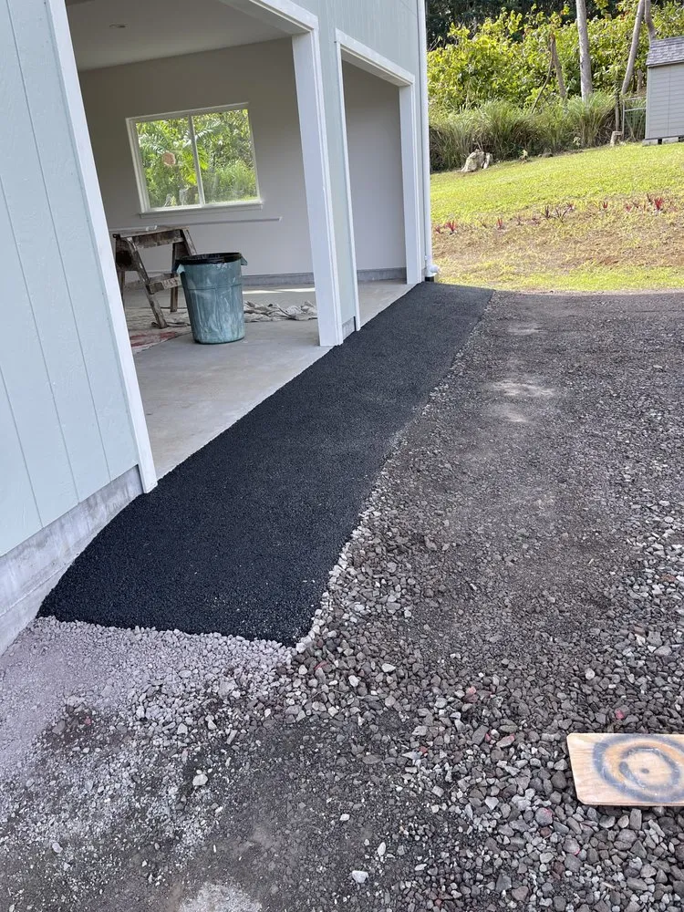 Affordable residential landscaping in Hilo, HI by KUA Asphalt Paving