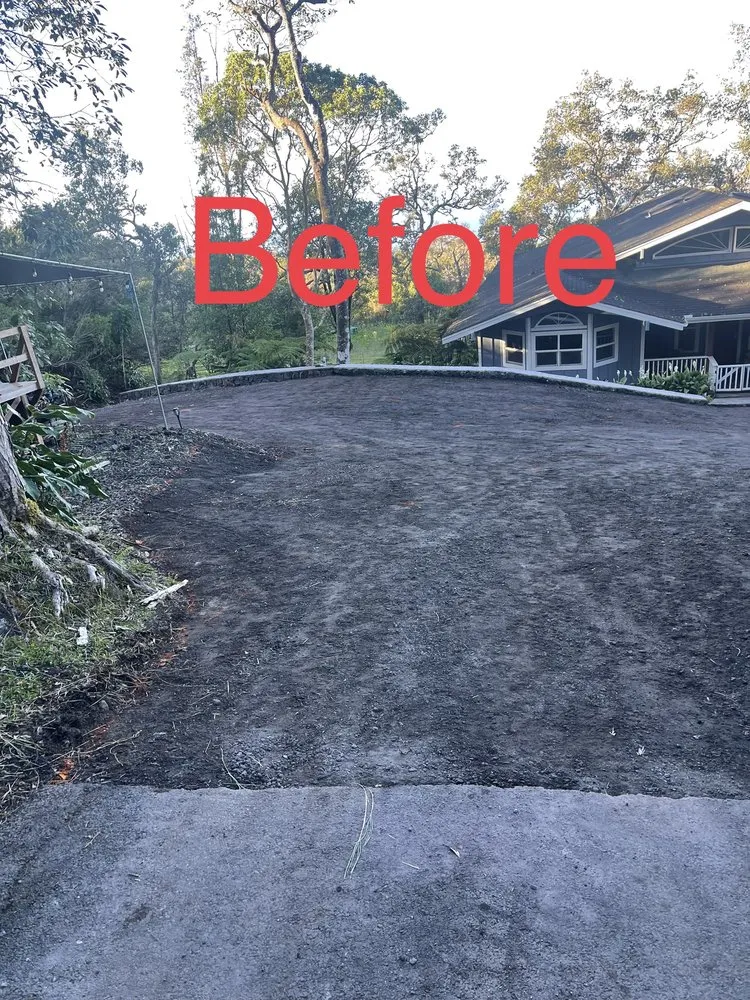 Custom lawn care service in Hilo, HI - KUA Asphalt Paving