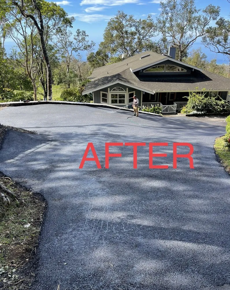Local yard maintenance in Hilo, HI - KUA Asphalt Paving