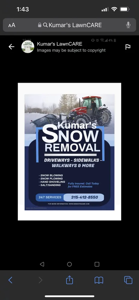 Reliable yard maintenance in Kirkville, NY by Kumars Lawn Care
