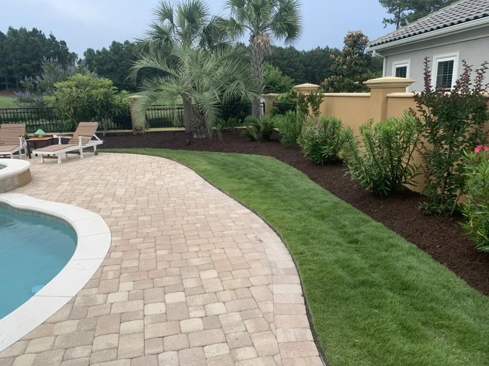 Top-rated lawn mowing service with custom design across Myrtle Beach, SC - Kunkle Kutz