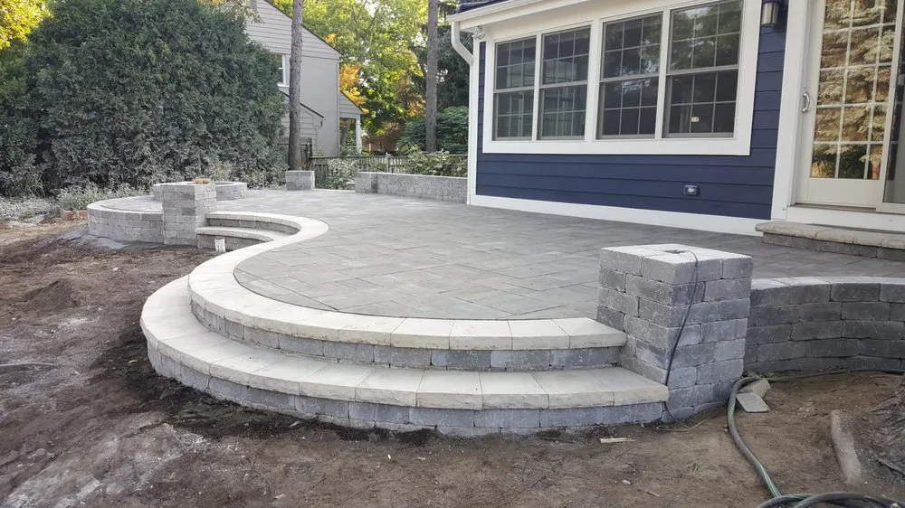 Professional garden landscaping in Clinton Township, MI by Kuppe's Landscape Services