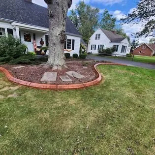 Expert outdoor landscaping in Lancaster, NY by Kurb Appeal