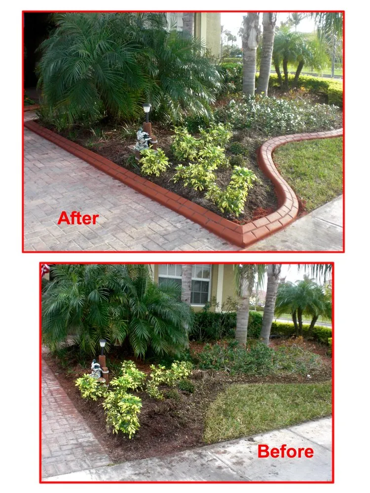 Custom yard maintenance experts serving Fort Pierce, FL - Kurbing