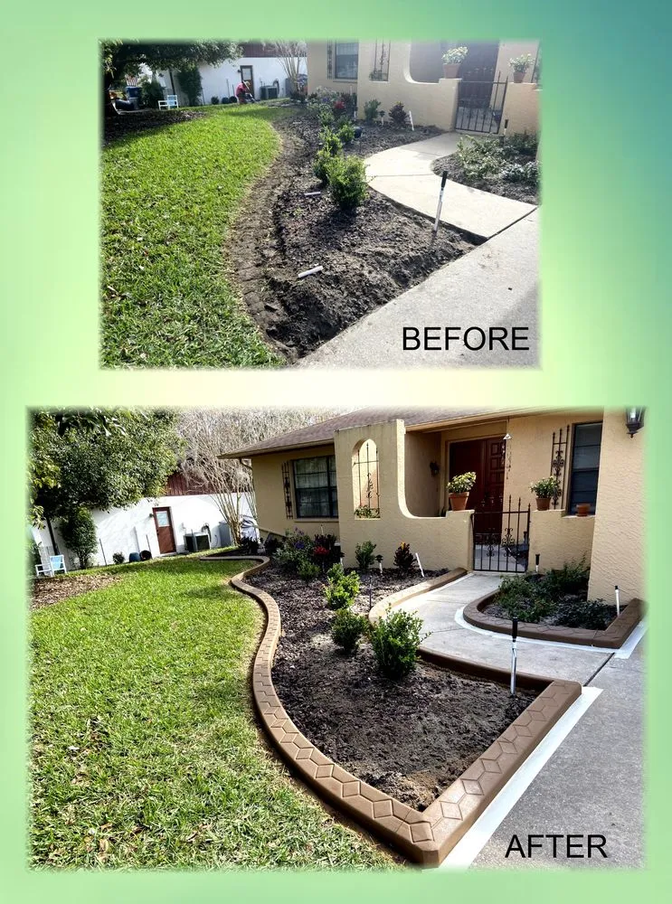 Local landscape design in Fort Pierce, FL by Kurbing