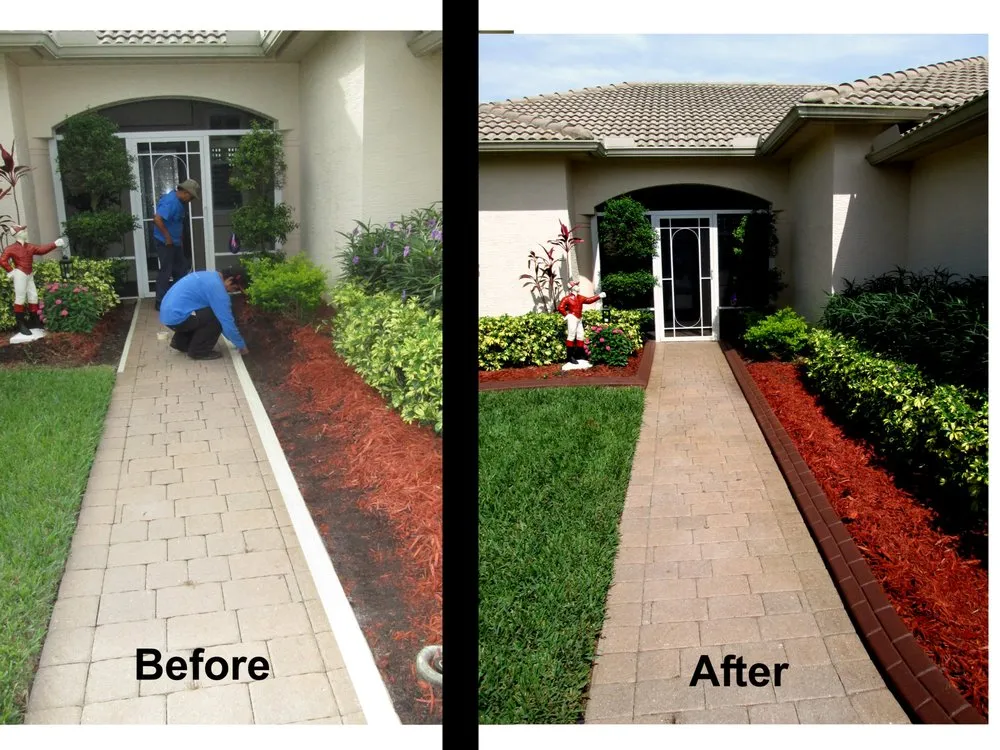 Top-rated residential landscaping in Fort Pierce, FL by Kurbing
