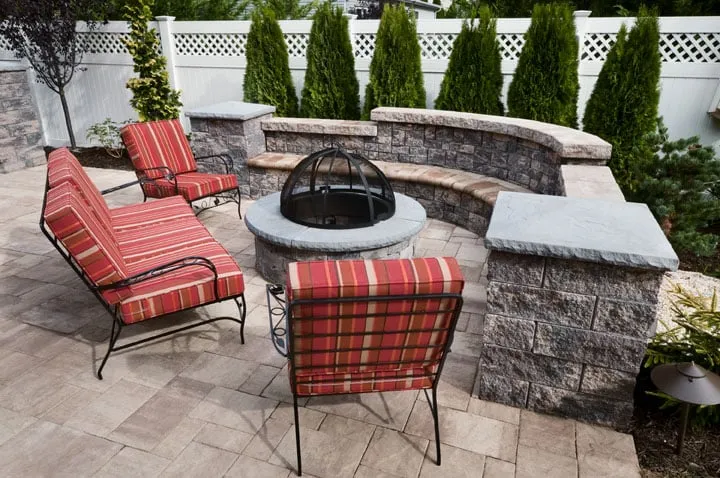 Custom landscape design in Willowick, OH by Kurtz Bros