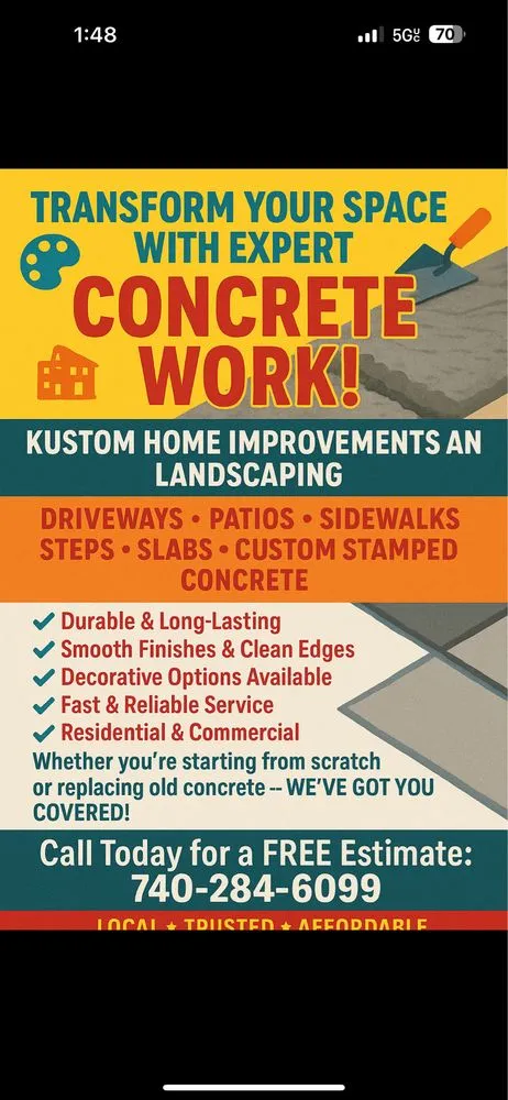 Trusted outdoor landscaping experts serving Steubenville, OH - Kustom Home Improvements and Landscaping