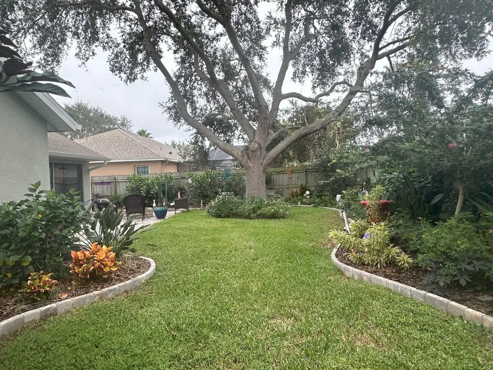 Local garden landscaping for residential properties in Rockledge, FL by Kustom Kreations Landscaping