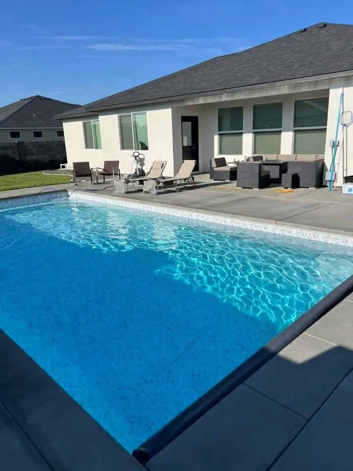 Affordable garden landscaping with custom design in Pasco, WA by Kustom Pools & Landscaping