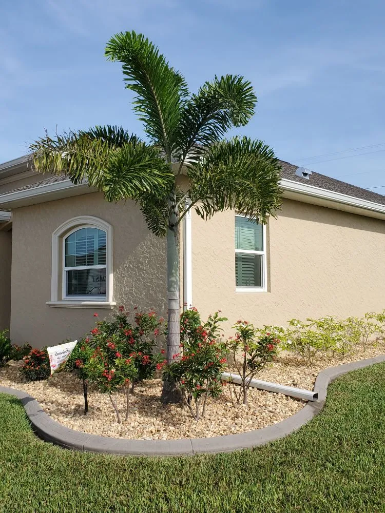 Affordable landscaping services for homes across Port Charlotte, FL - Kustomized Kurbing