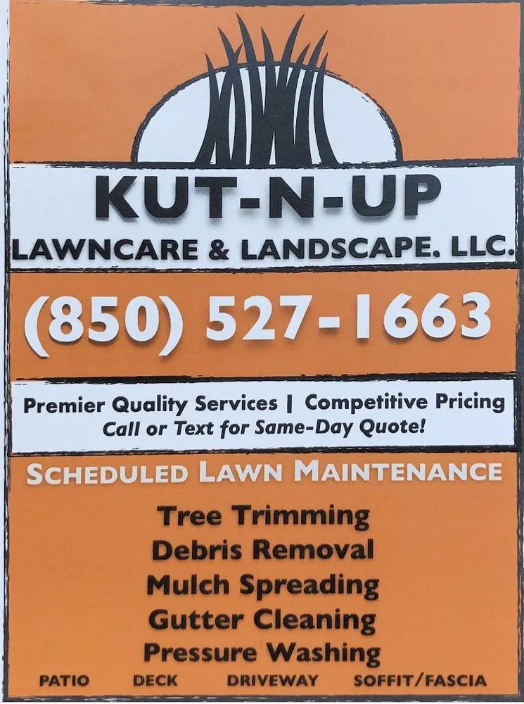 Custom yard cleanup service in Panama City, FL by Kut-n-Up Lawncare & Landscape