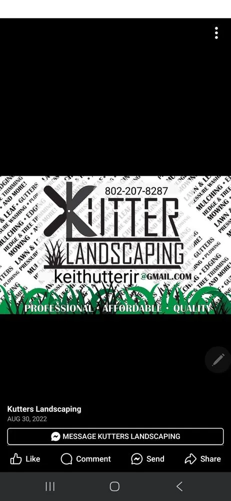 Expert residential landscaping in Essex Junction, VT by Kutter Landscaping