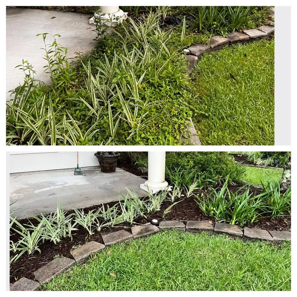 Professional garden landscaping in Franklinton, LA by Kuttin Up