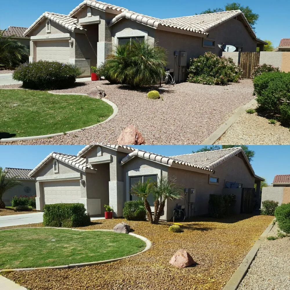 Reliable lawn care service for beautiful yards in Chandler, AZ by KuttingEdge Landscape