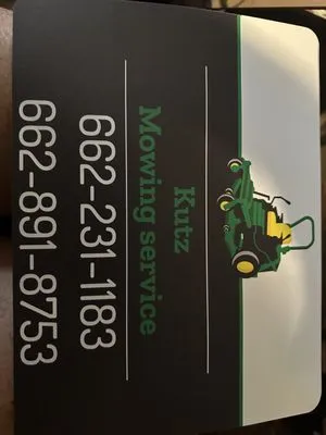 Kutz Mowing Service Logo