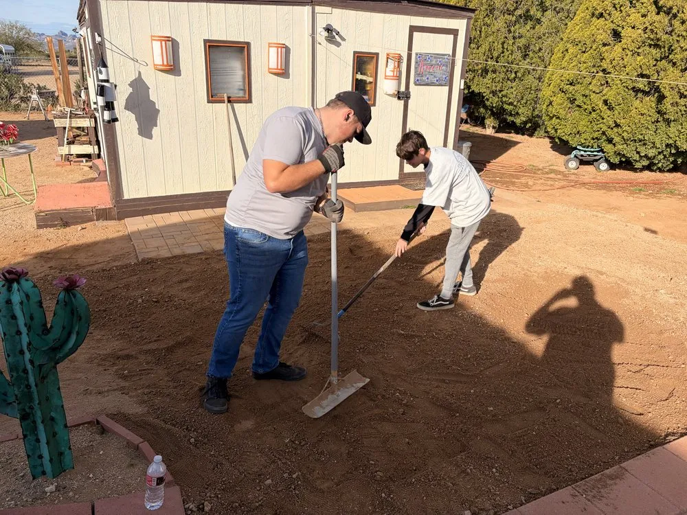 Local garden landscaping in Golden Valley, AZ - KVO Landscaping