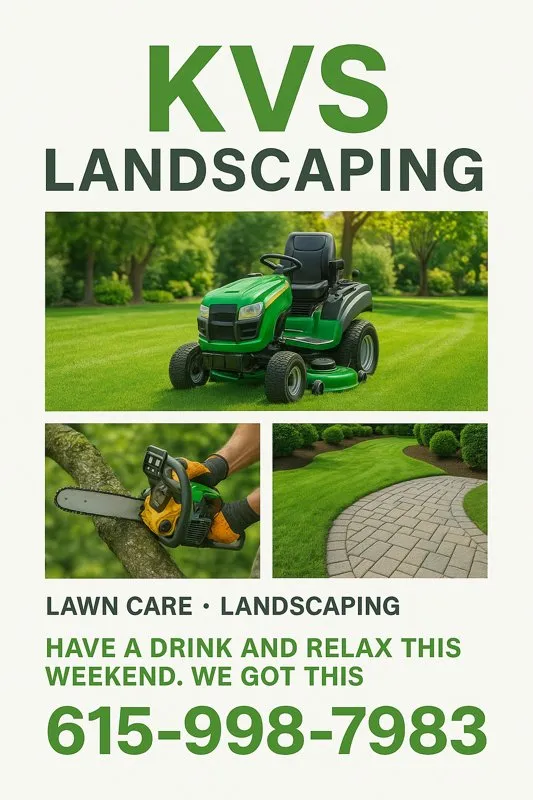 Trusted lawn mowing service experts serving Smyrna, TN - KVS Landscaping