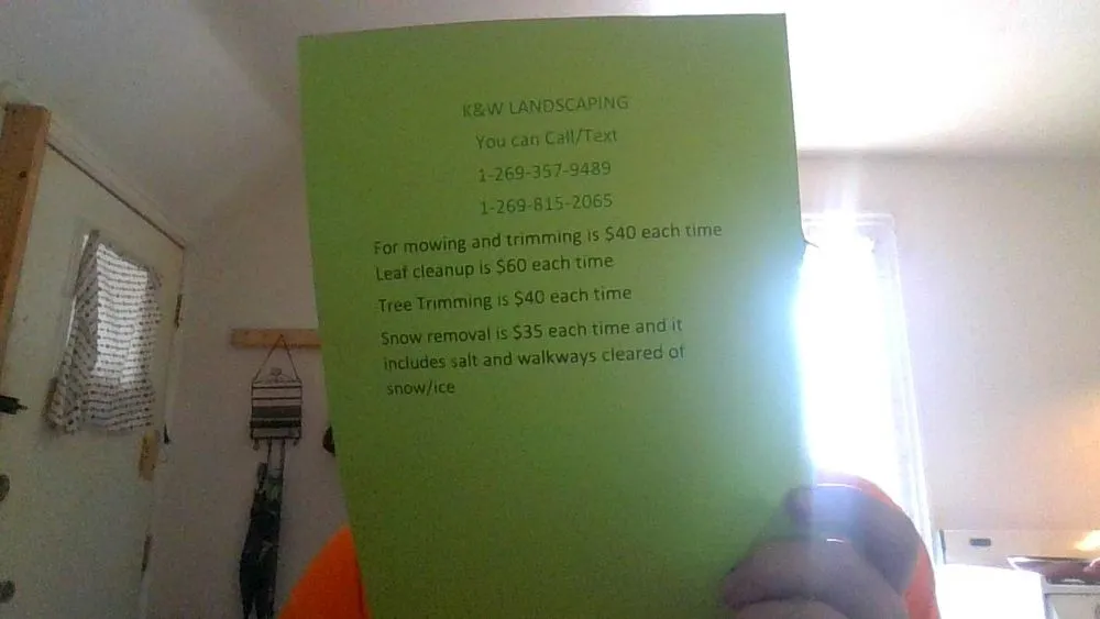 Trusted yard maintenance in Niles, MI - K&W Landscaping and Painting