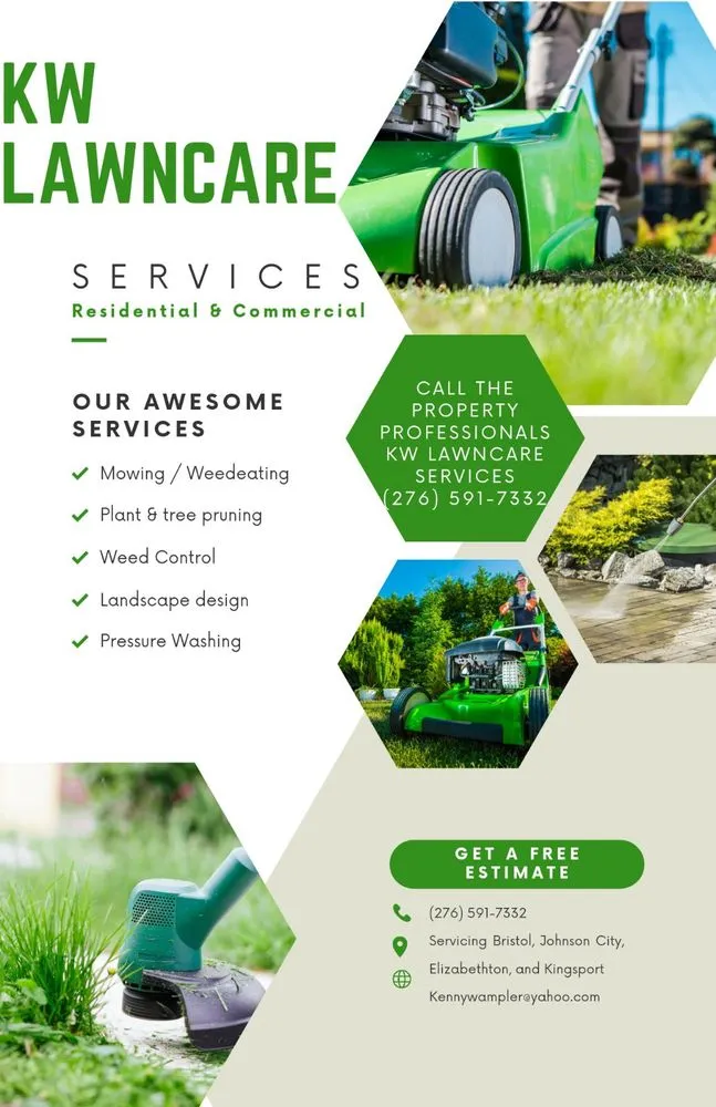Expert lawn care service for residential properties in Bristol, VA by KW lawncare