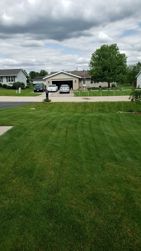 Professional landscape design in Roscoe, IL by Kwazzy's Lawn Care