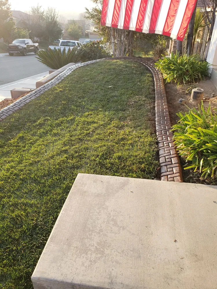 Local yard maintenance for beautiful yards in Menifee, CA by Kwik Kerb by Guido