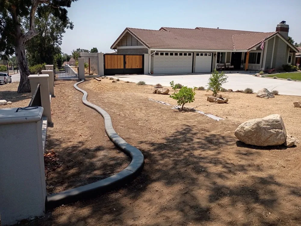 Affordable landscape design in Hesperia, CA by Kwik Kerb