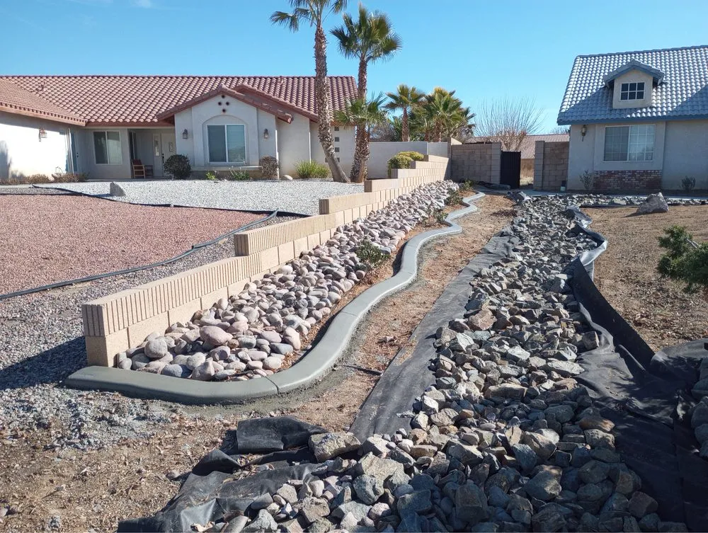 Expert residential landscaping in Hesperia, CA by Kwik Kerb