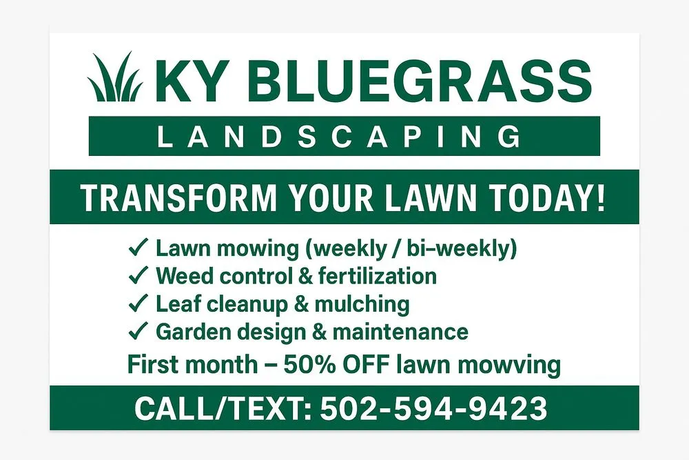 Trusted yard cleanup service in Louisville, KY - Ky Bluegrass Landscaping