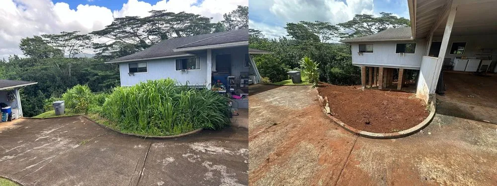 Professional residential landscaping for beautiful yards across Kalaheo, HI - Kyani Equipment Services