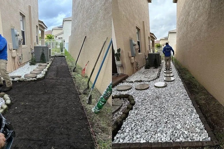 Top-rated residential landscaping in Lake Worth, FL by Kyano's Lawn Mowing