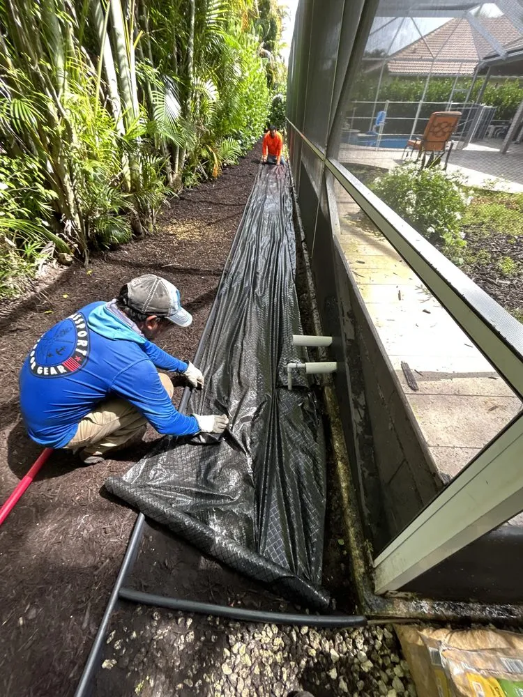 Custom outdoor landscaping experts serving Lake Worth, FL - Kyano's Lawn Mowing