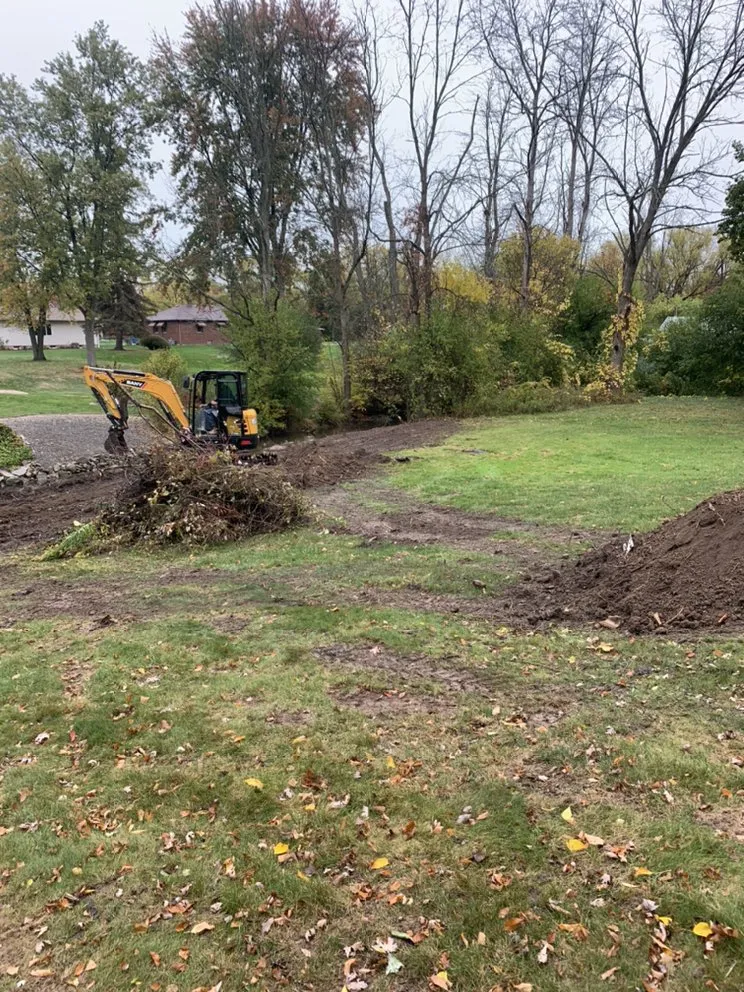 Custom lawn mowing service for homes in Sanborn, NY by Kydds Construction