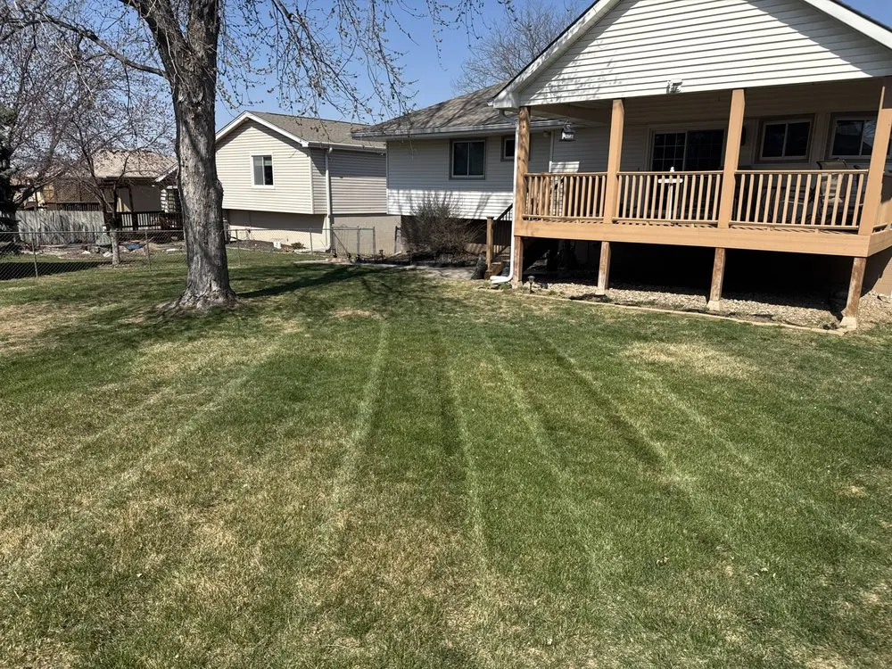 Professional residential landscaping with custom design in Omaha, NE by Kylen's Lawn Service