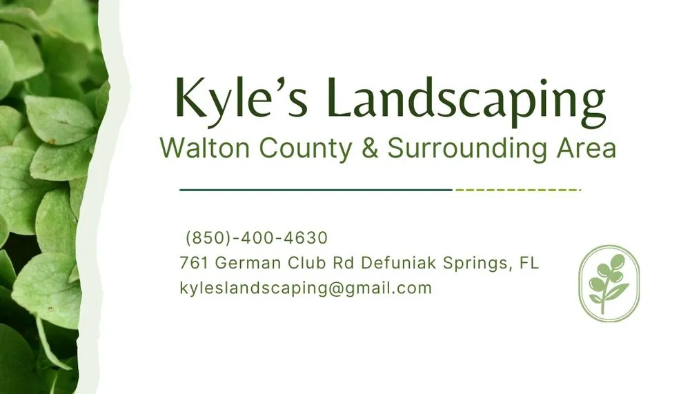Custom outdoor landscaping in Defuniak Springs, FL - Kyle’s Landscaping