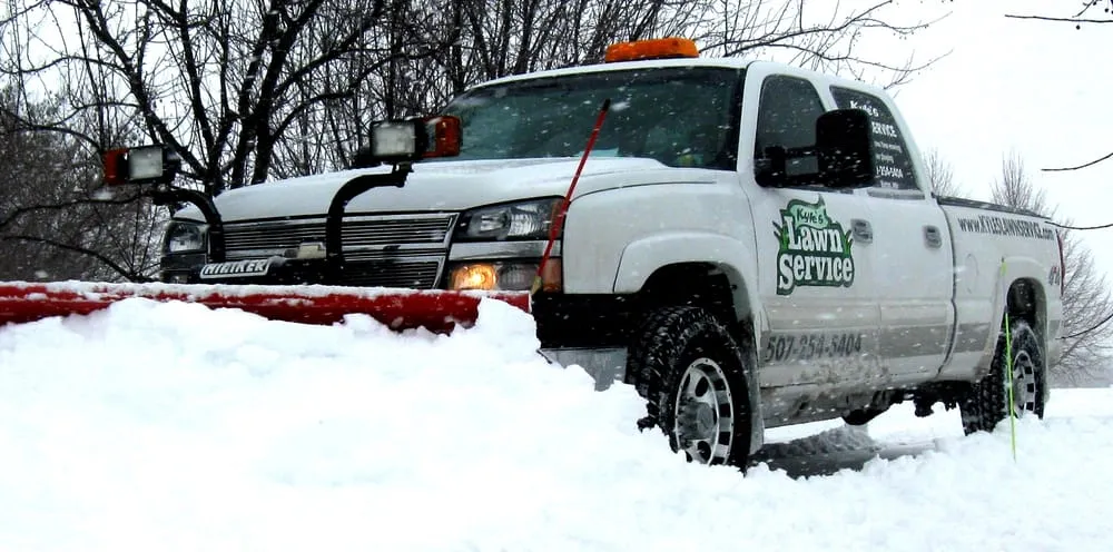 Professional landscape installation with custom design in Kasson, MN by Kyle's Lawn Service