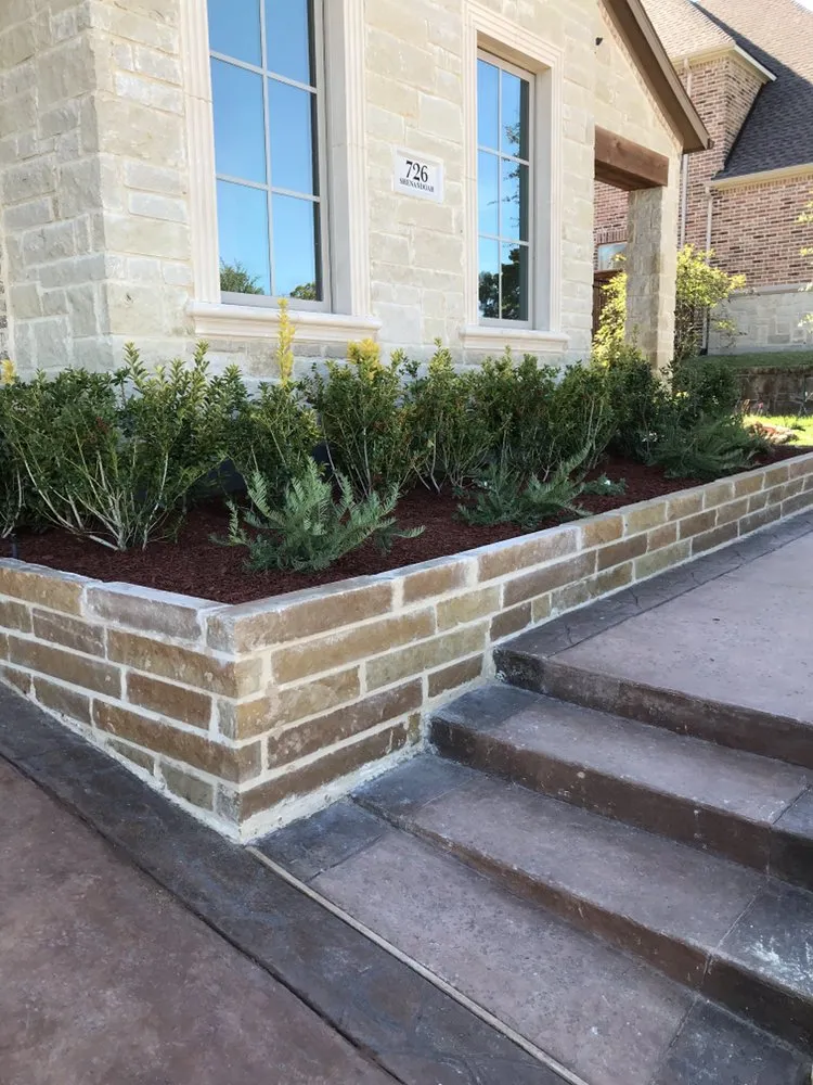 Trusted landscape installation for homes in Dallas, TX by Kylon Tree & Lawn Service