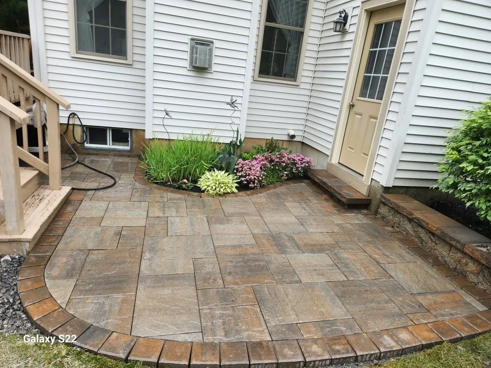 Trusted lawn mowing service with custom design across Colonie, NY - K&Z Landscaping