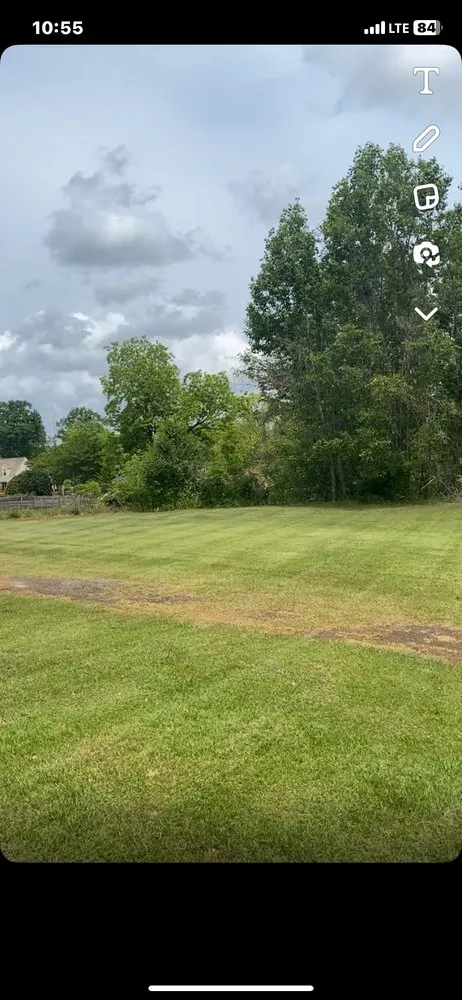 Professional garden landscaping with custom design in Easley, SC by L & B Landscaping