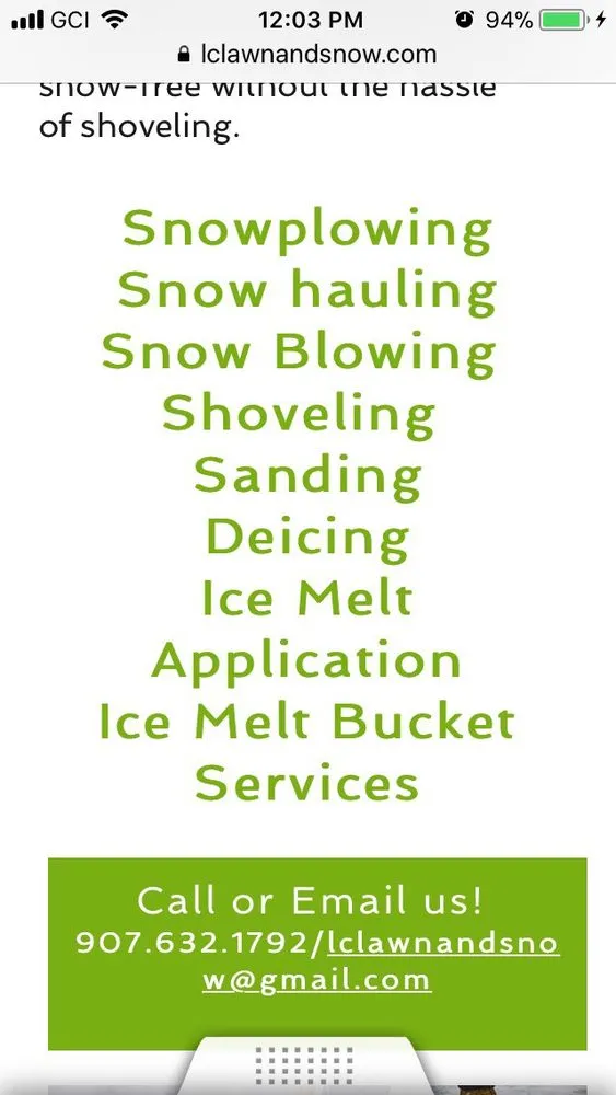 Local landscape installation in Anchorage, AK - L & C Property Maintenance