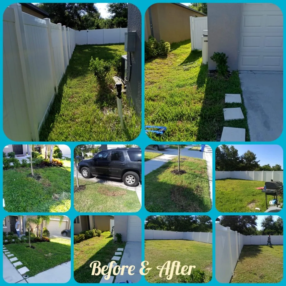 Top-rated yard maintenance in Gibsonton, FL by L & E Lawn Care